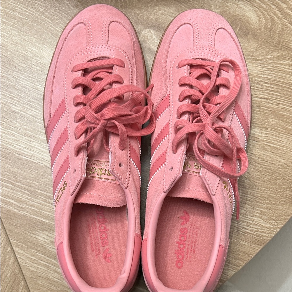 Adidas Women's Handball Spiezal J Pink Sneakers